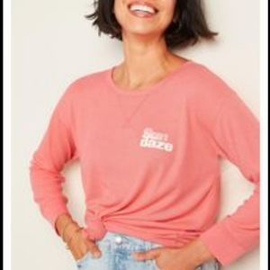 Old Navy Sun Daze Thermal/Waffle Top NWT